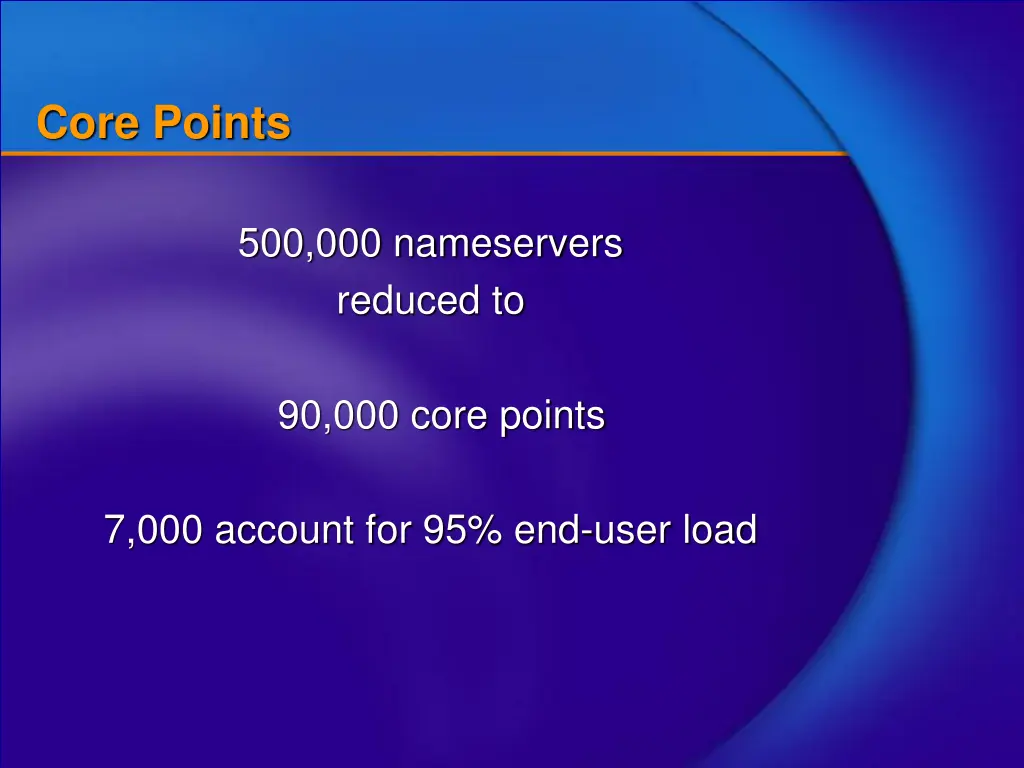 core points 1