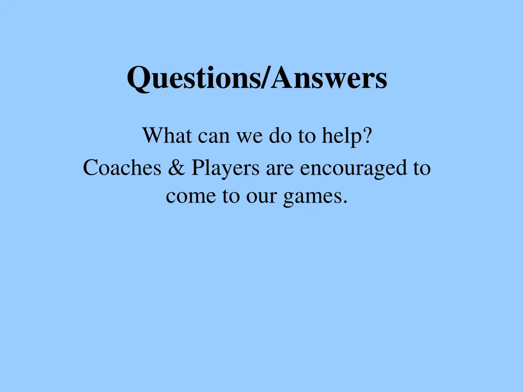 questions answers