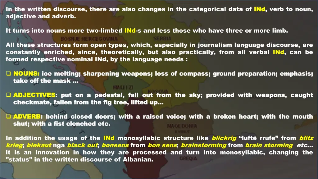 in the written discourse there are also changes