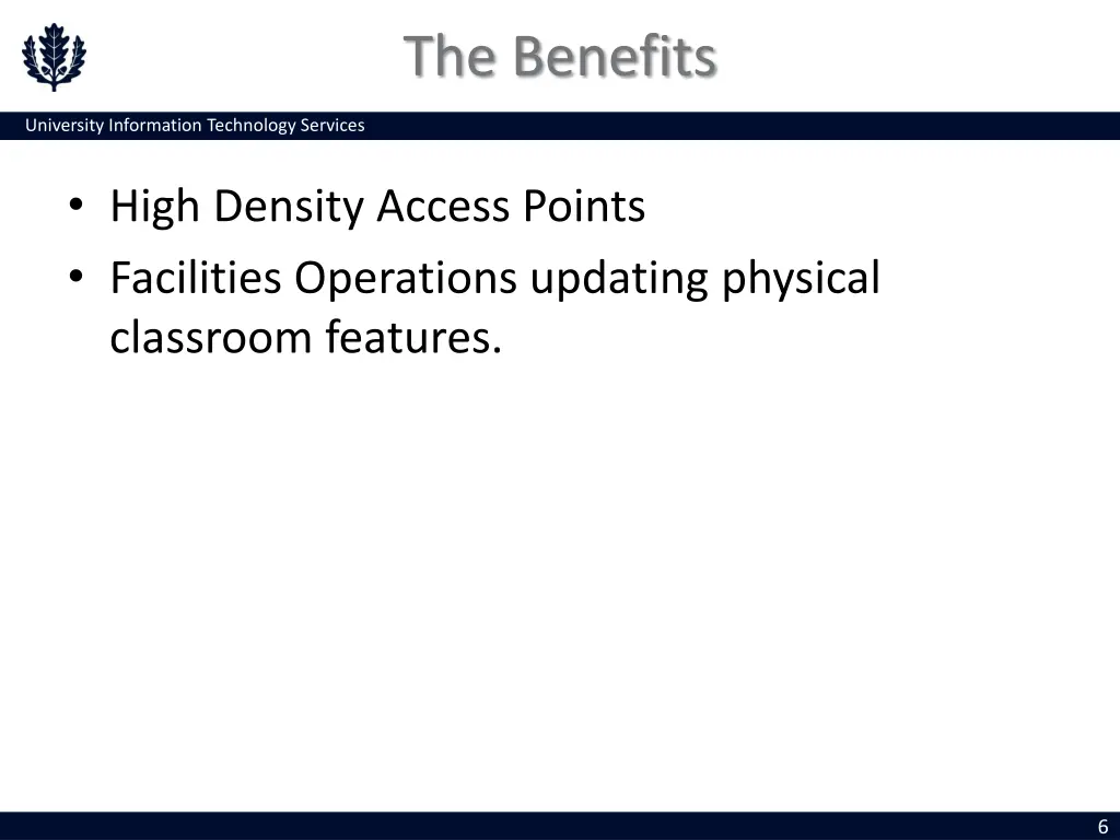 the benefits 1