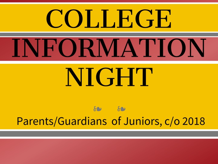 college information night