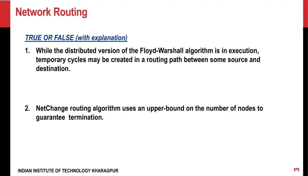 network routing