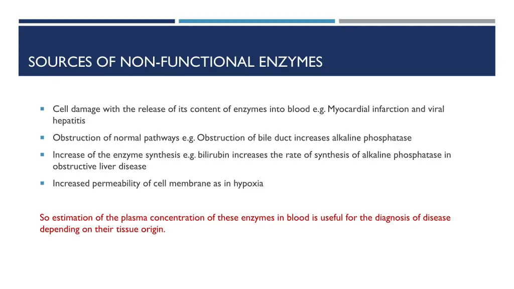 sources of non functional enzymes