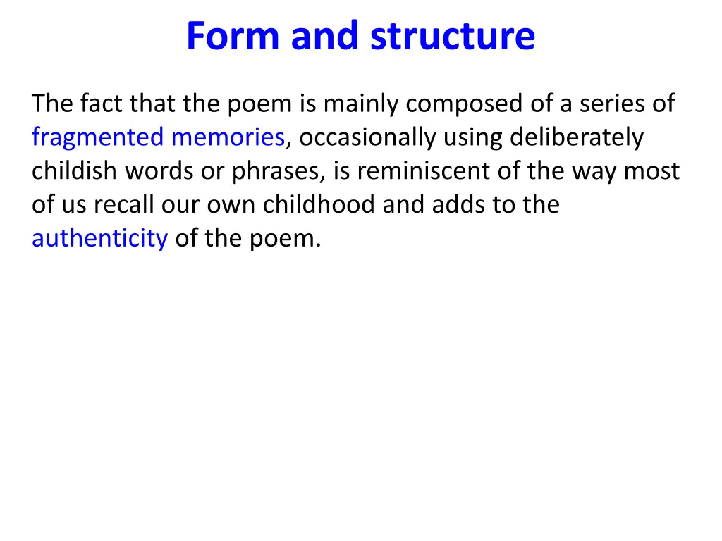 form and structure 2