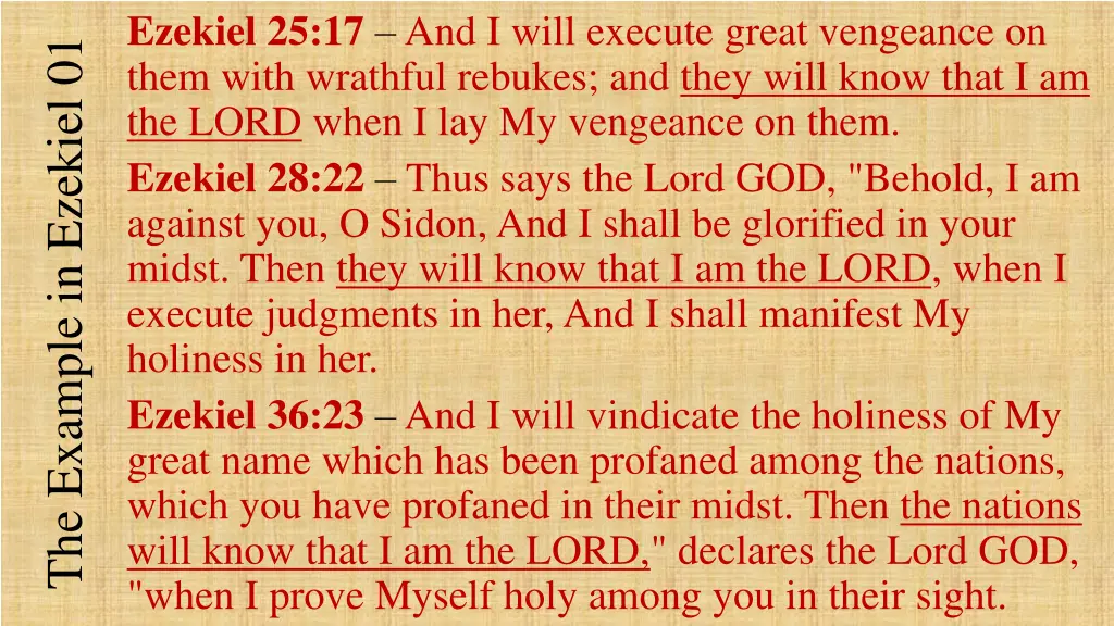ezekiel 25 17 and i will execute great vengeance
