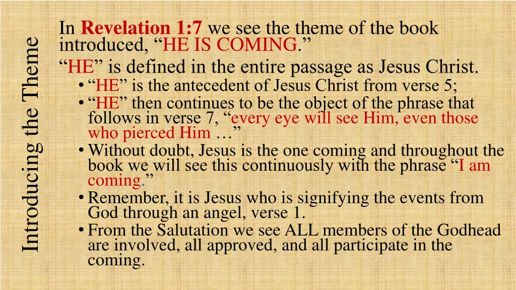 in revelation 1 7 we see the theme of the book