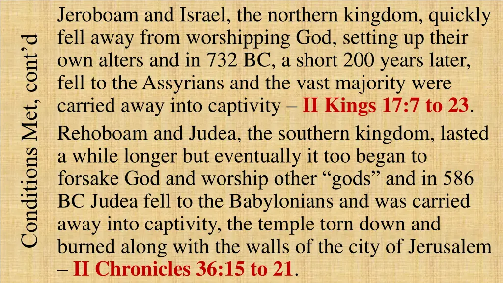 jeroboam and israel the northern kingdom quickly