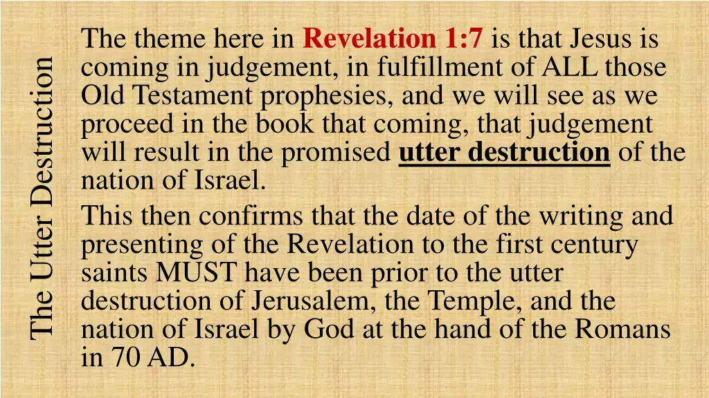 the theme here in revelation 1 7 is that jesus