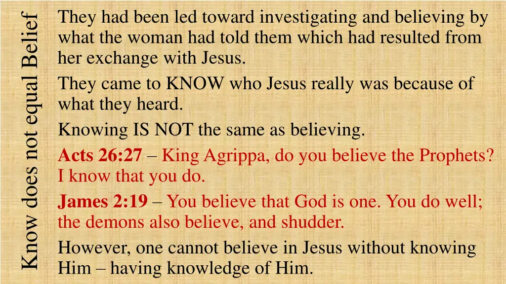 they had been led toward investigating