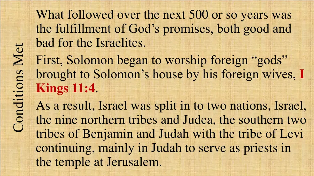 what followed over the next 500 or so years