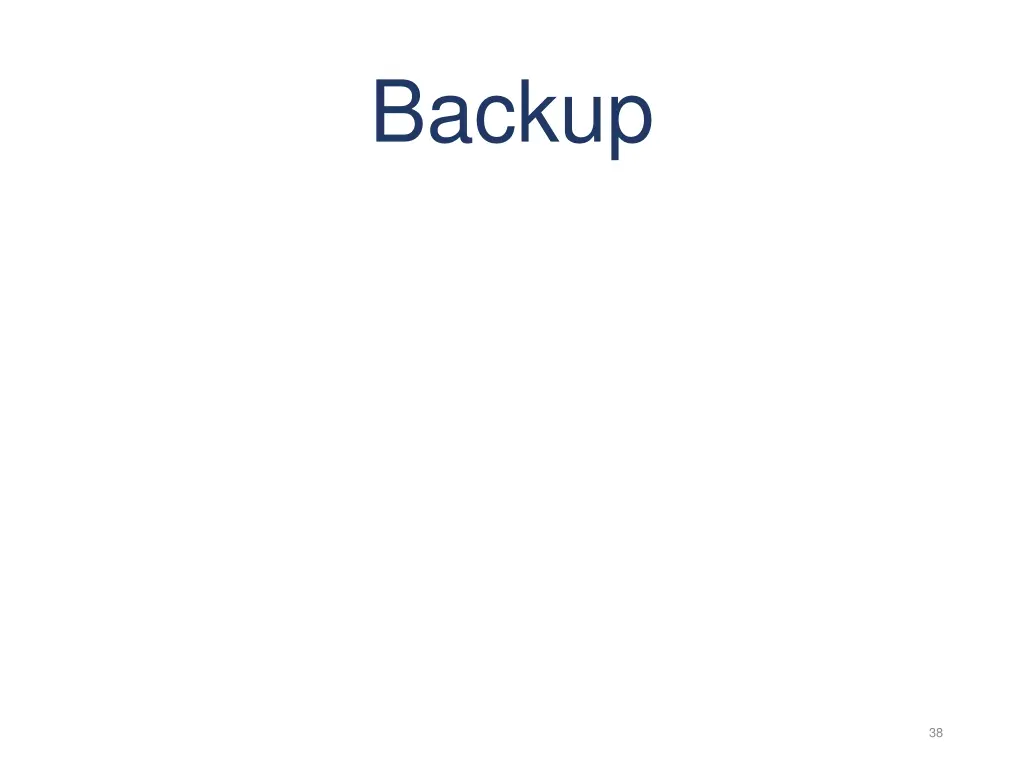 backup