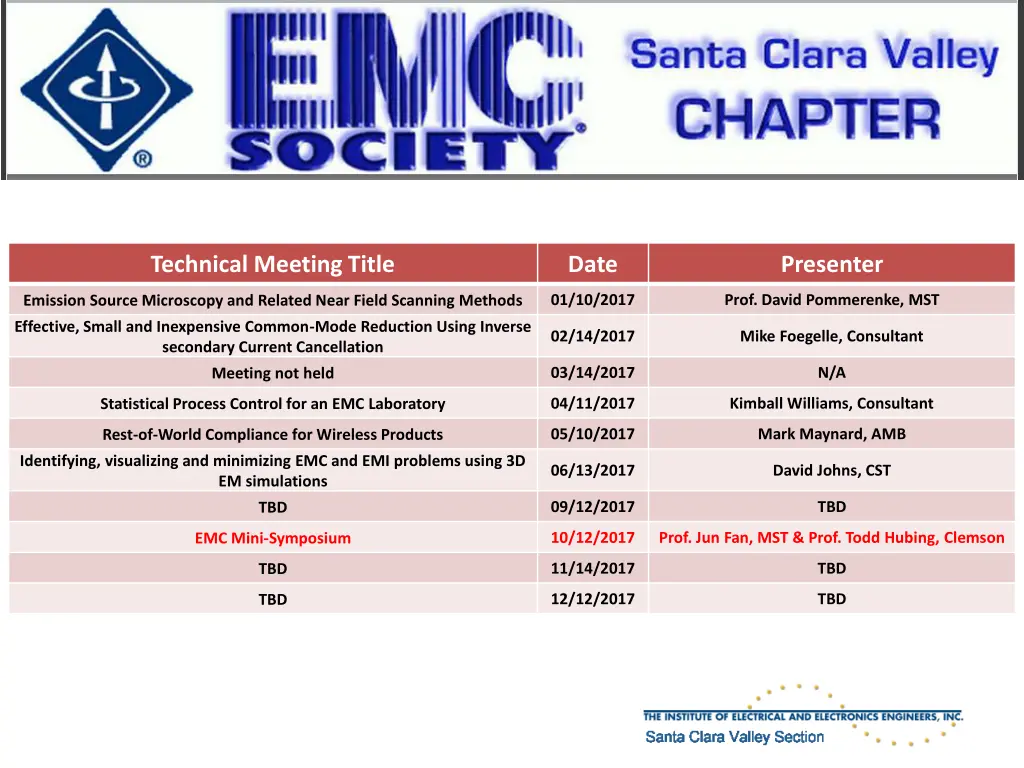 technical meeting title 1