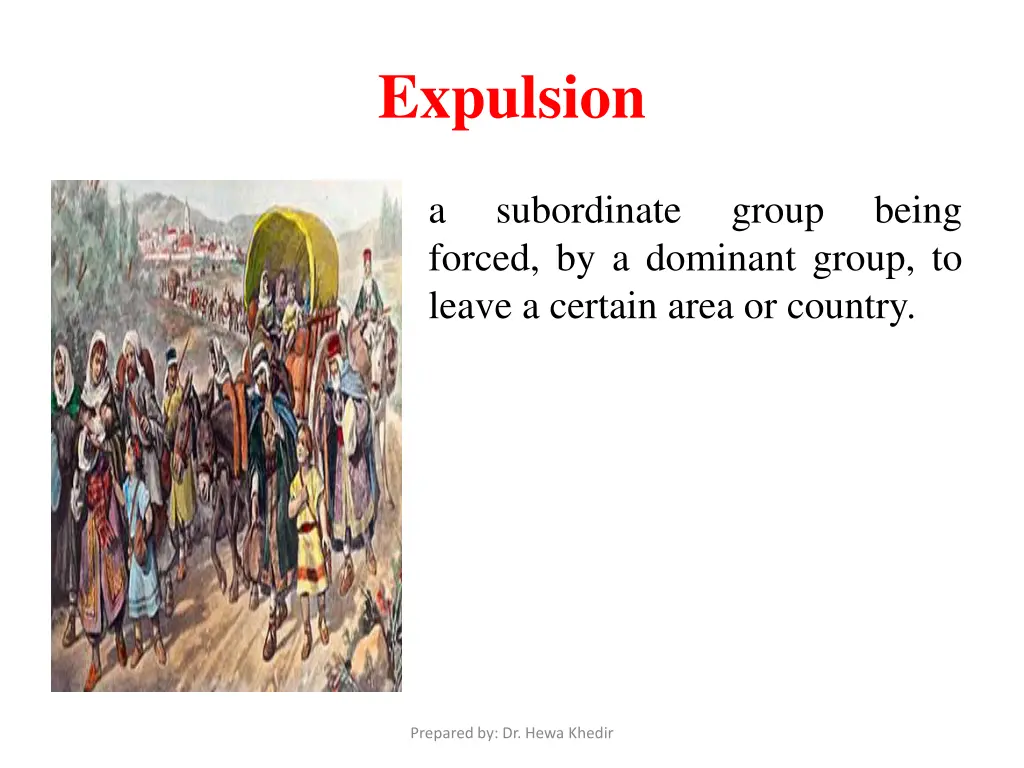 expulsion
