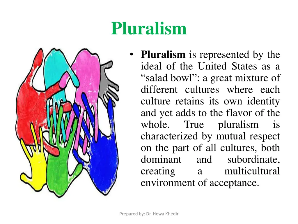 pluralism