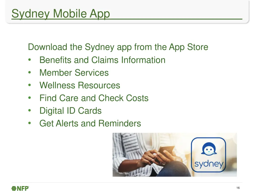 sydney mobile app