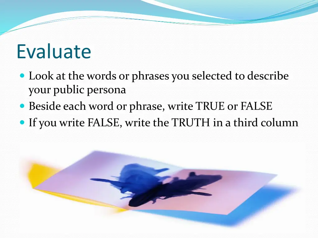 evaluate