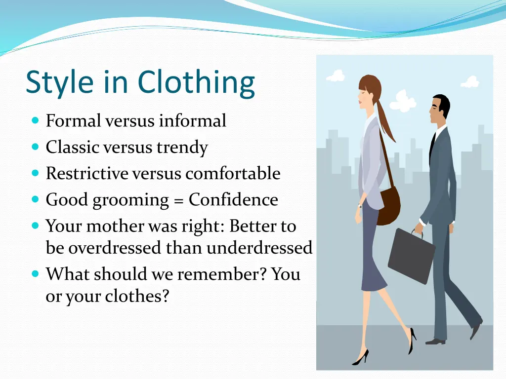 style in clothing