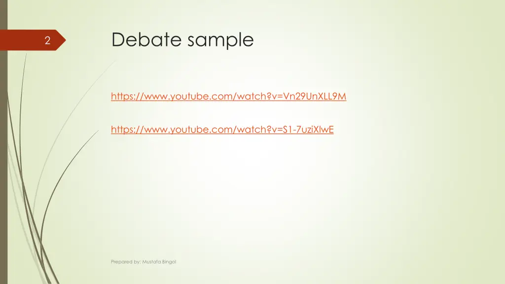 debate sample