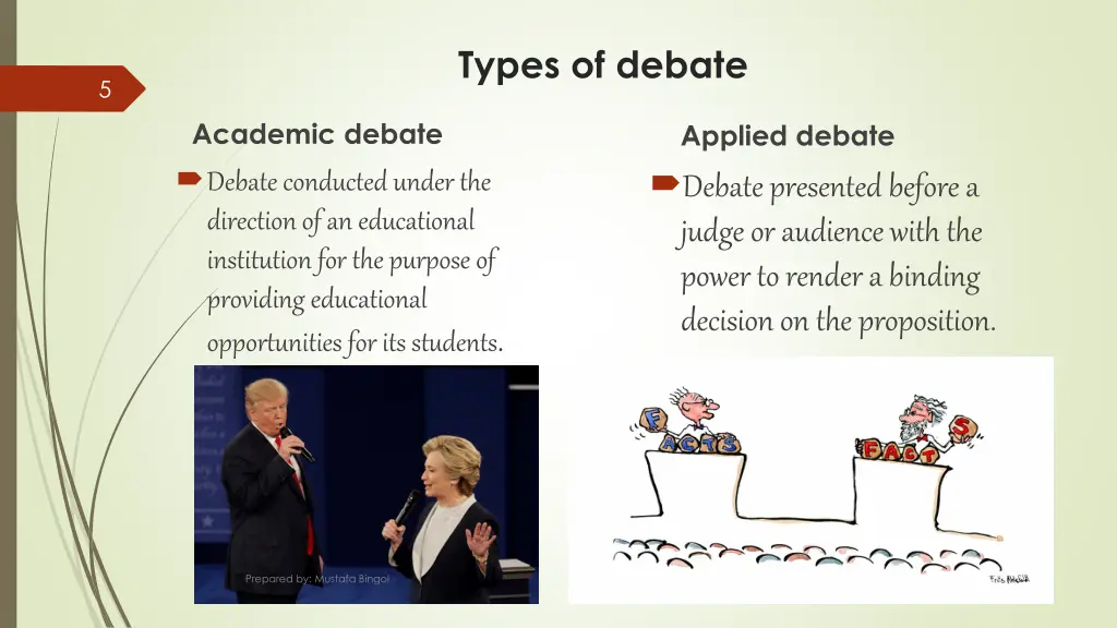 types of debate