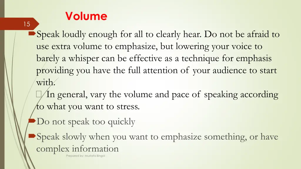 volume
