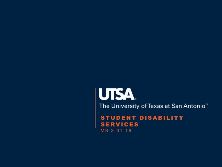 student disability services m s 3 0 1 1 6