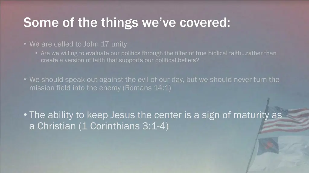 some of the things we ve covered 3
