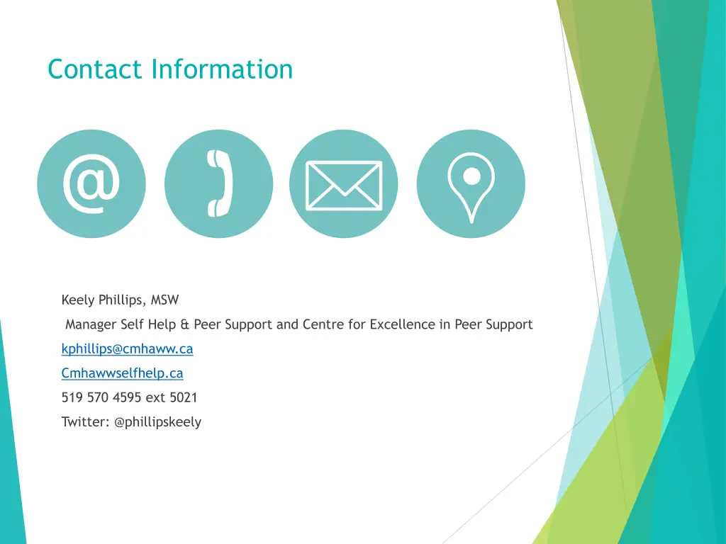 contact information