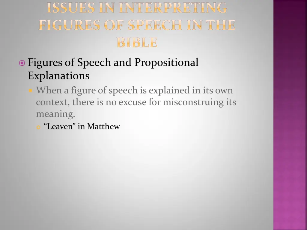 issues in interpreting figures of speech 2