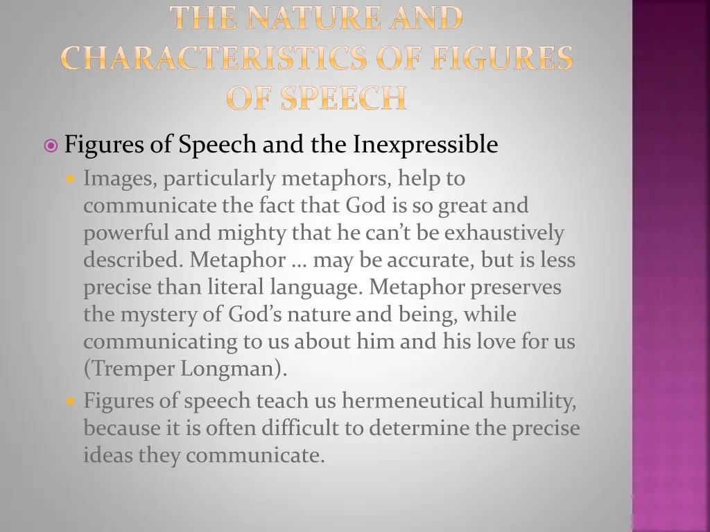 the nature and characteristics of figures 7
