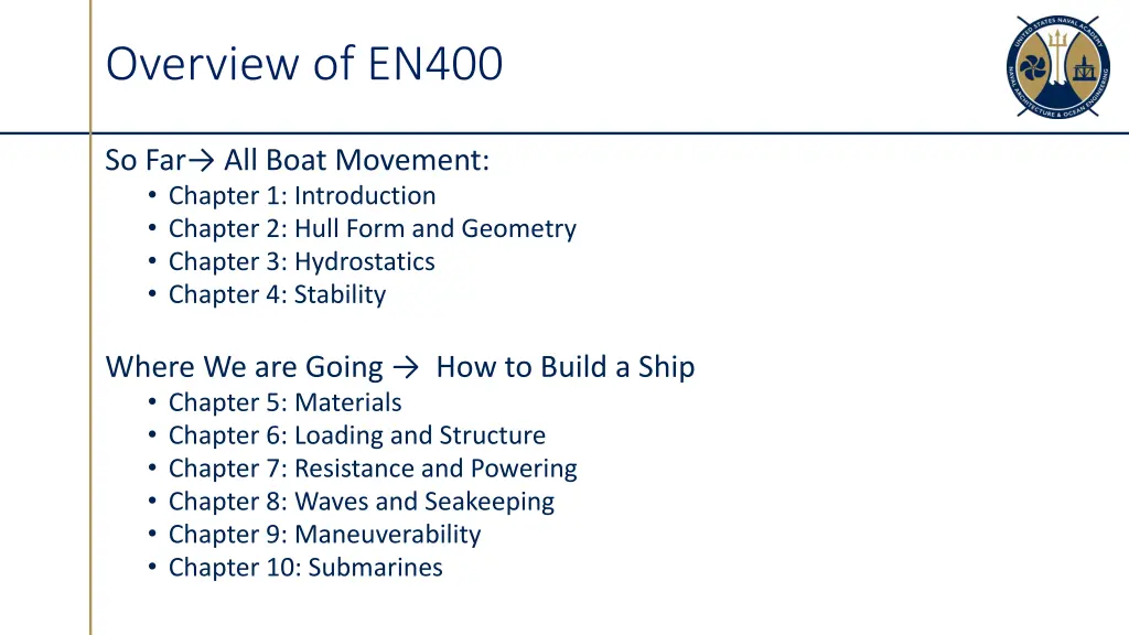 overview of en400