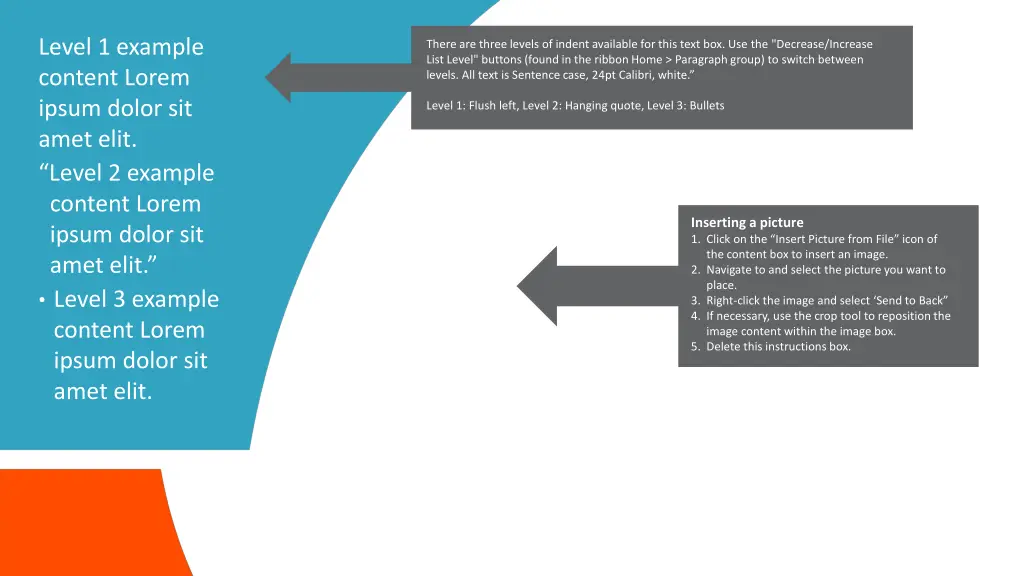 level 1 example content lorem ipsum dolor