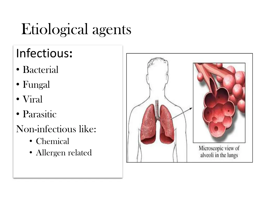 etiological agents