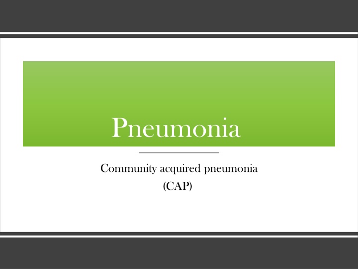 pneumonia