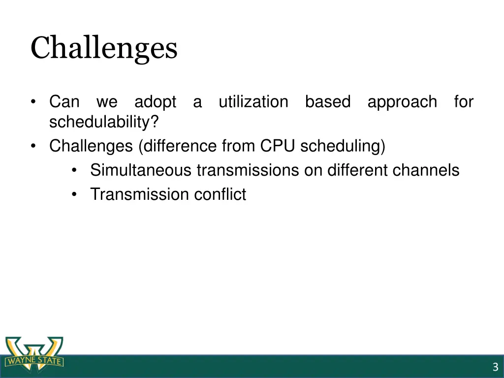 challenges