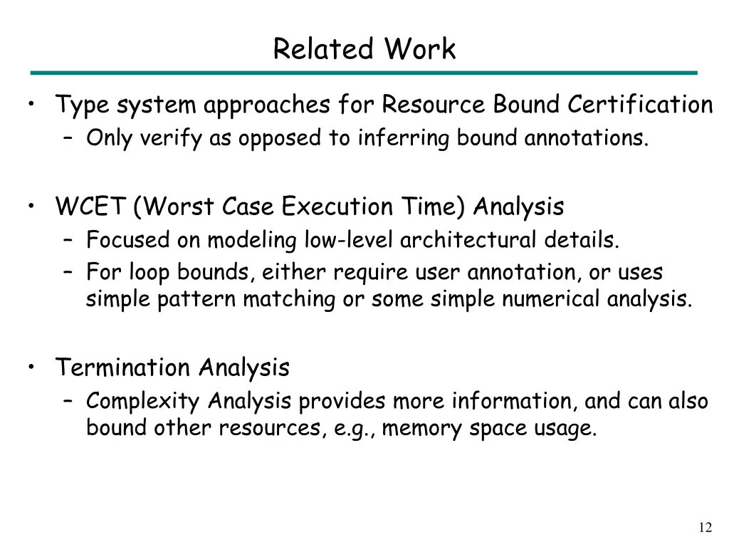related work