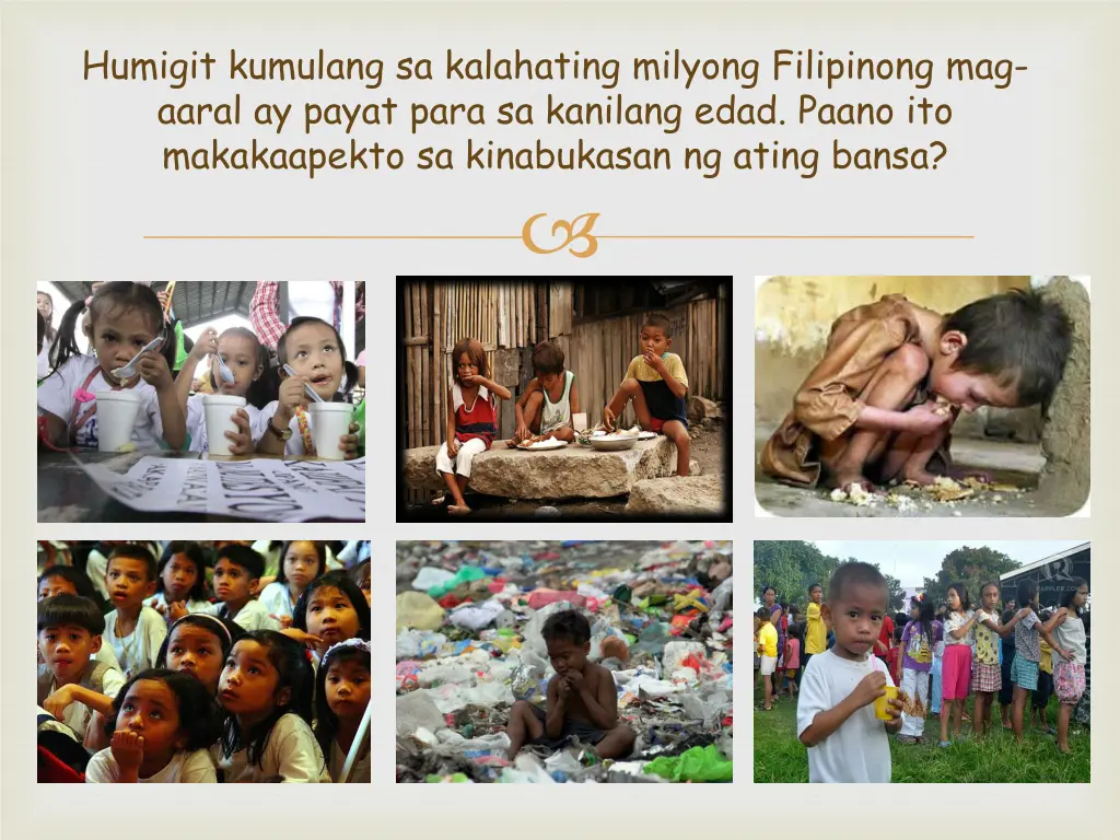 humigit kumulang sa kalahating milyong filipinong