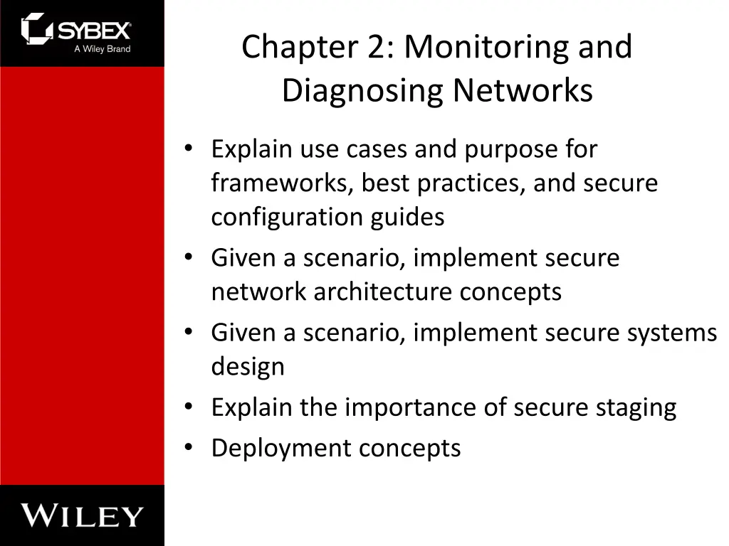 chapter 2 monitoring and diagnosing networks