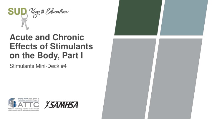 acute and chronic effects of stimulants