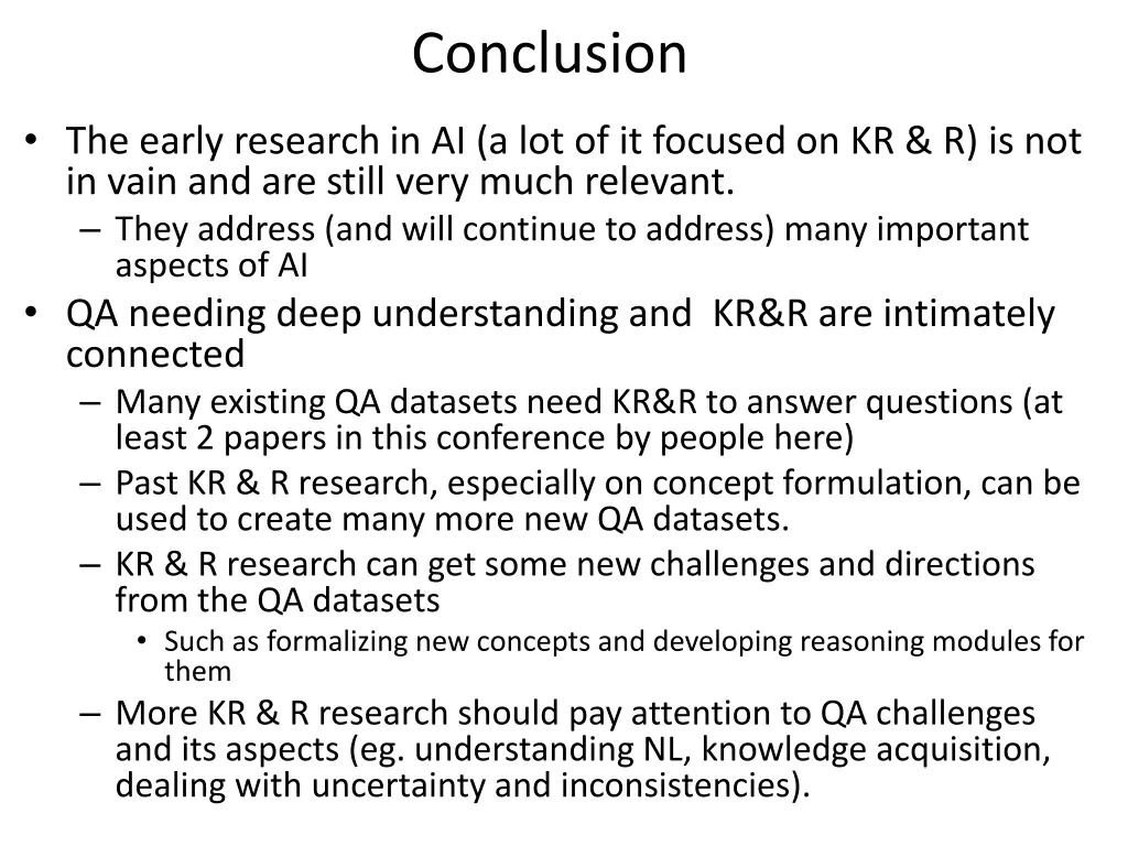 conclusion
