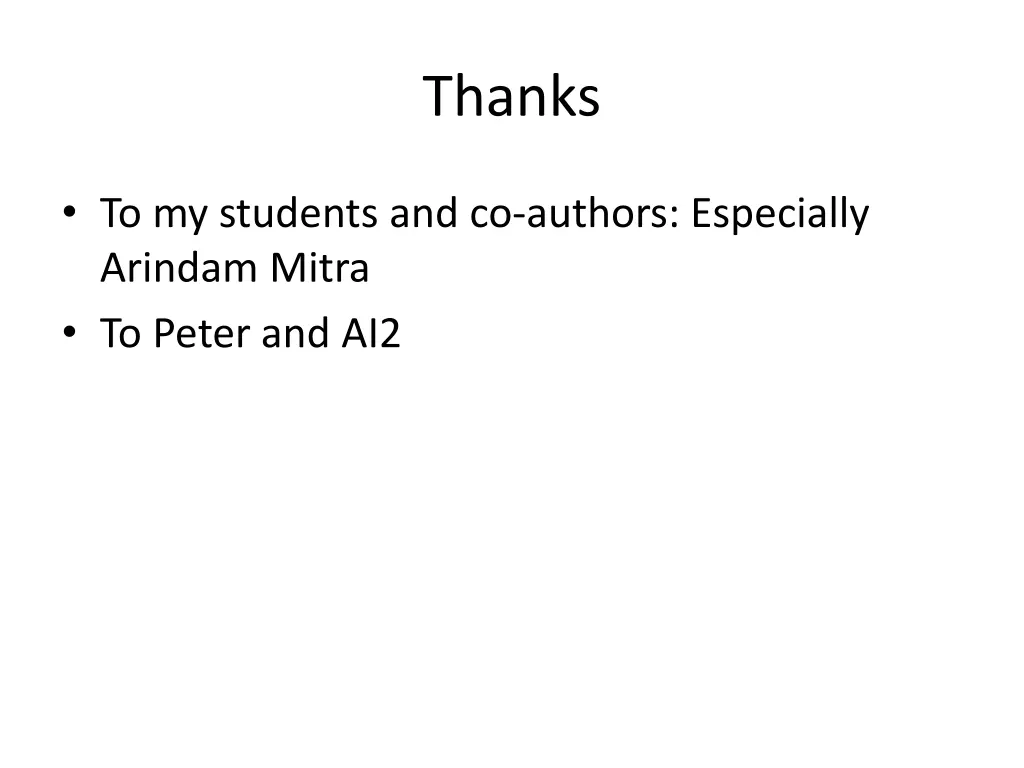 thanks