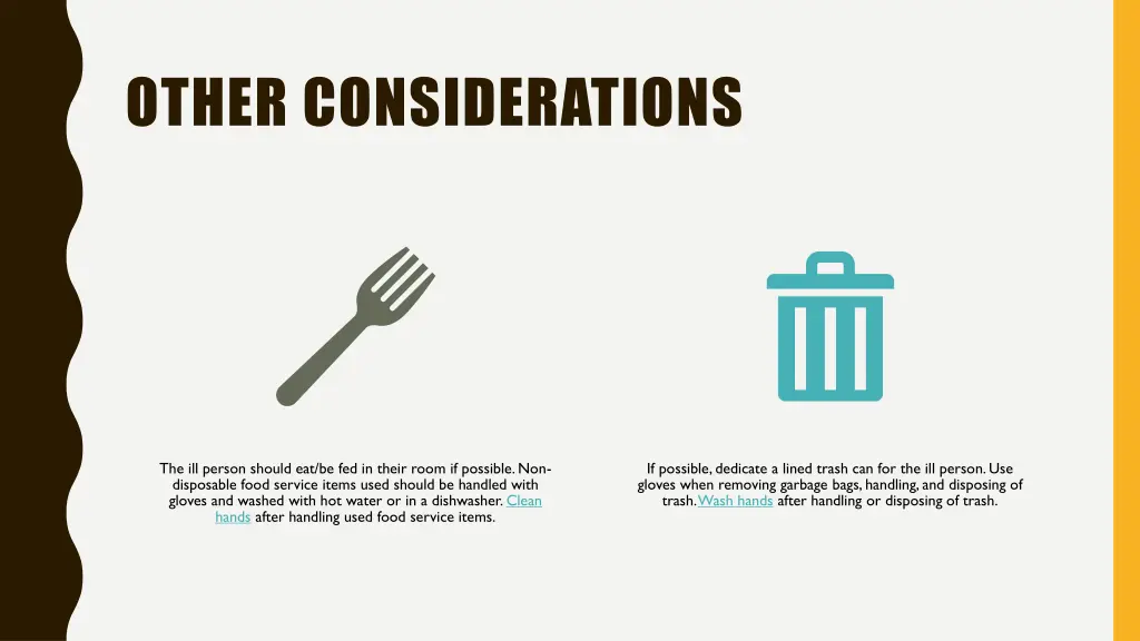 other considerations