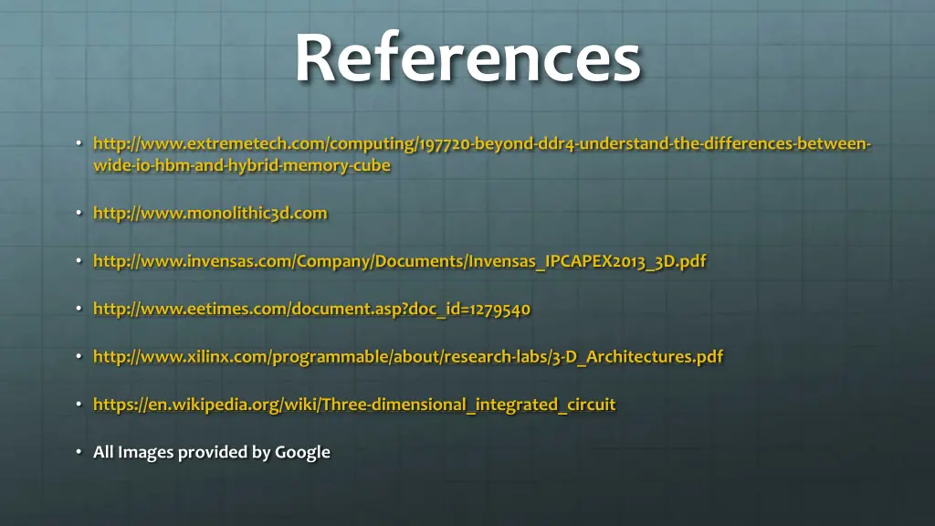 references