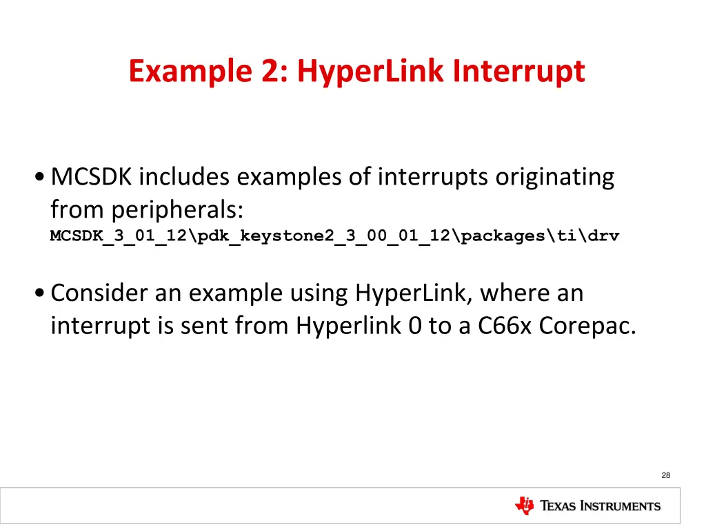 example 2 hyperlink interrupt 1