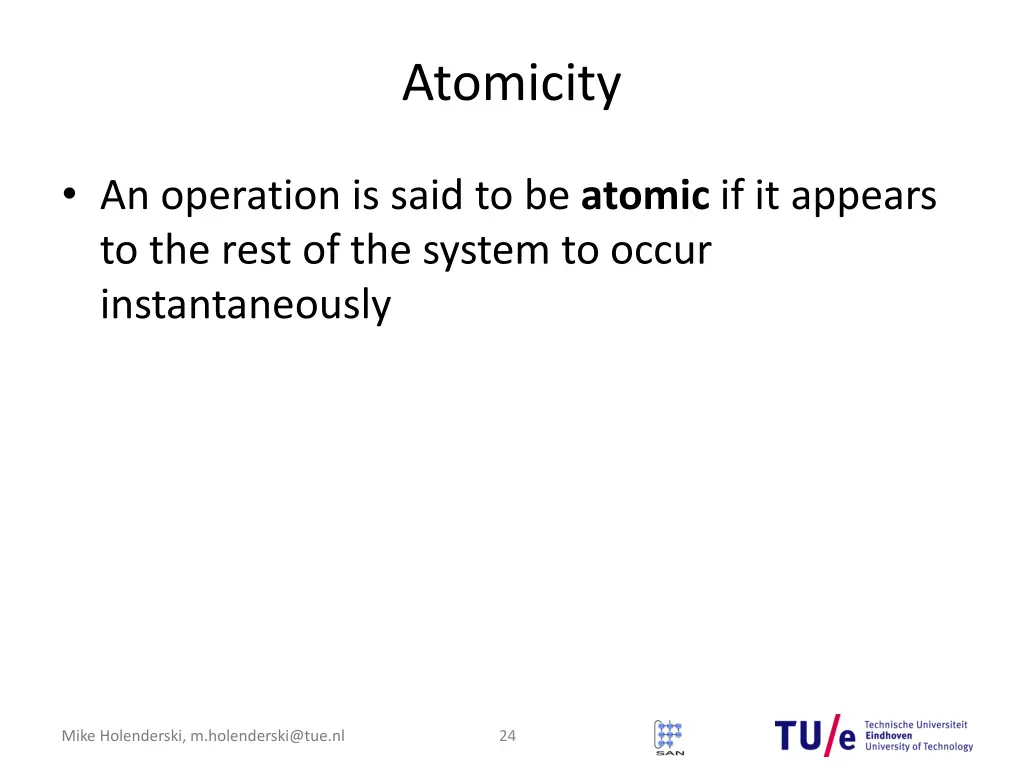 atomicity