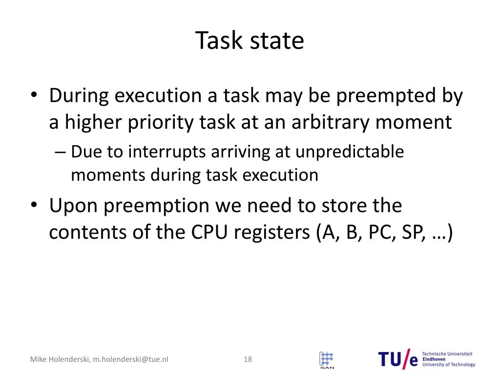 task state