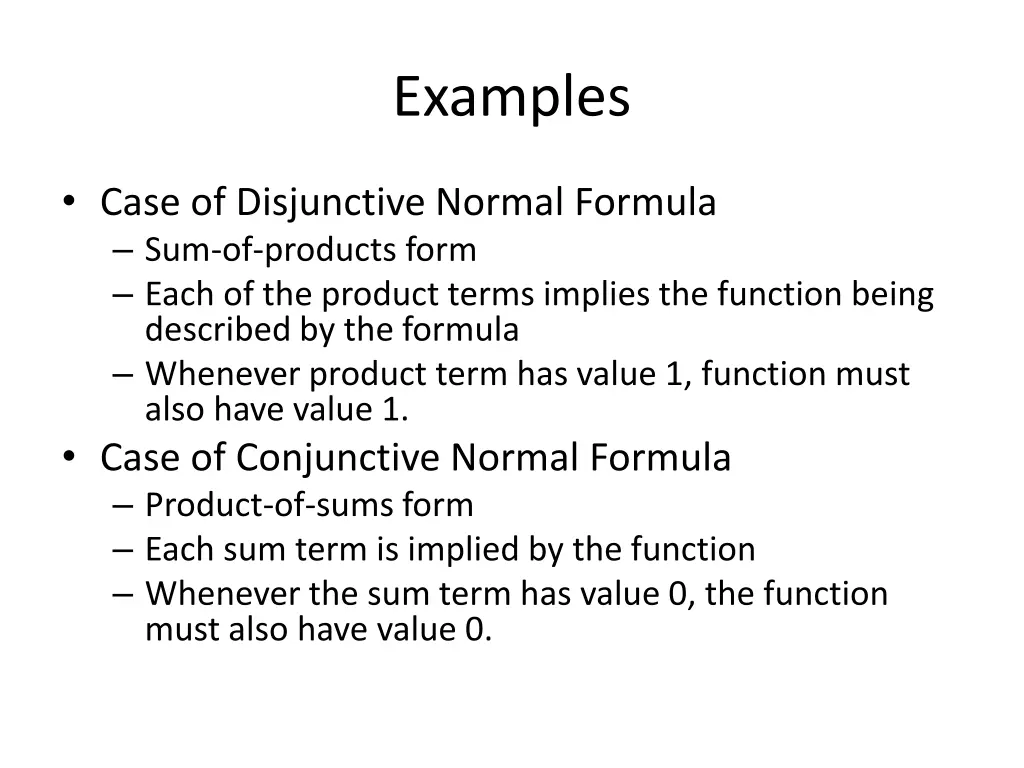 examples
