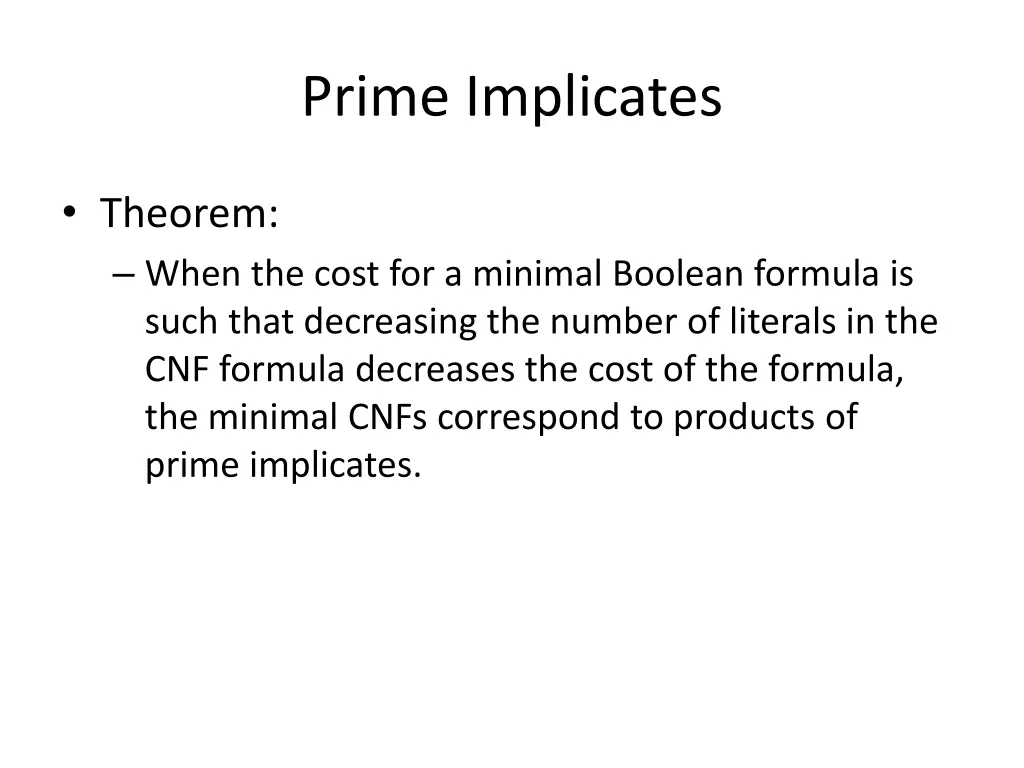prime implicates