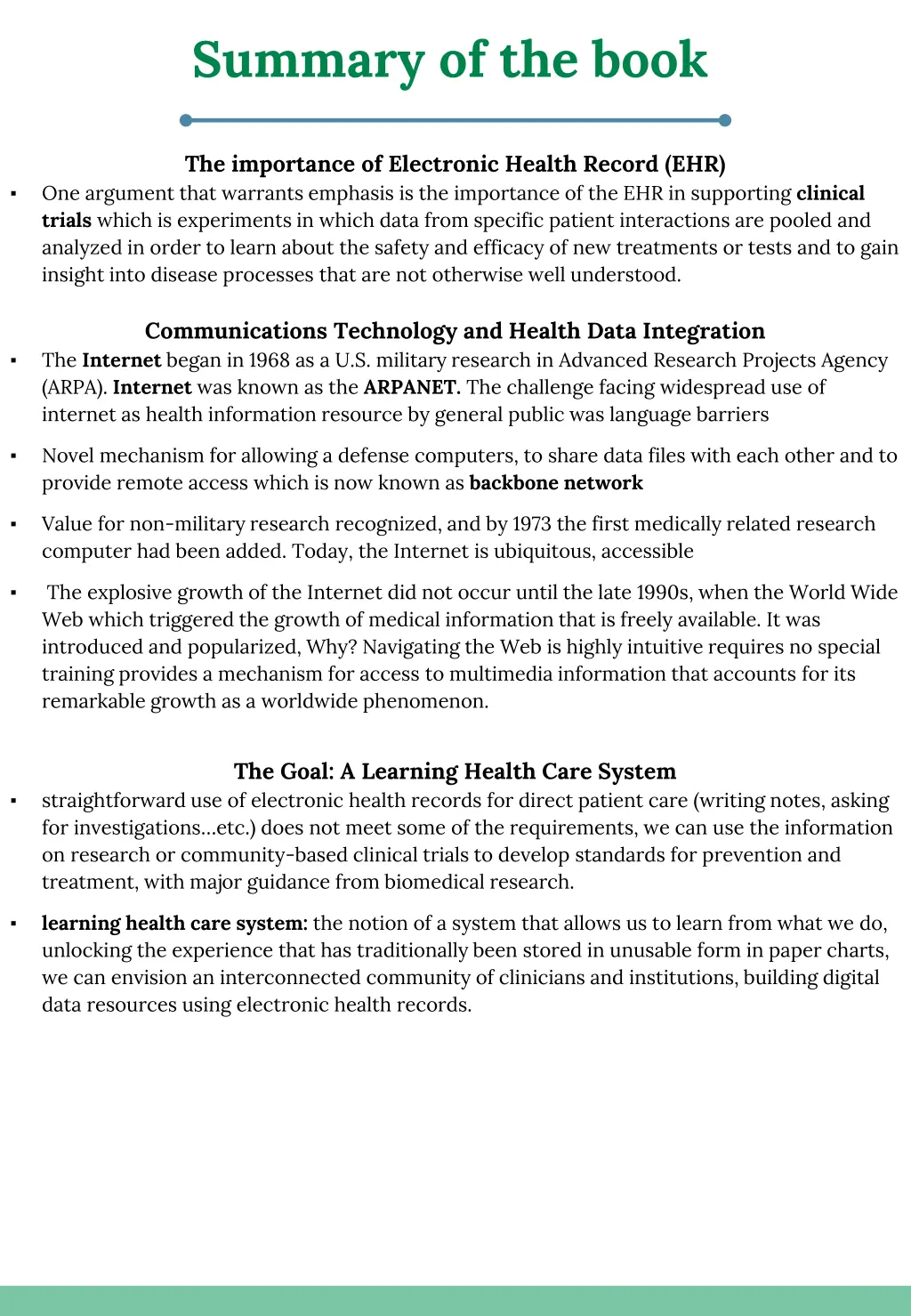 summary of the book 2