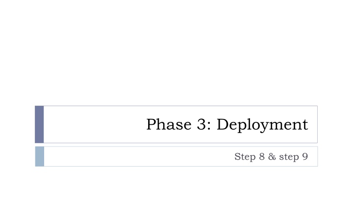 phase 3 deployment