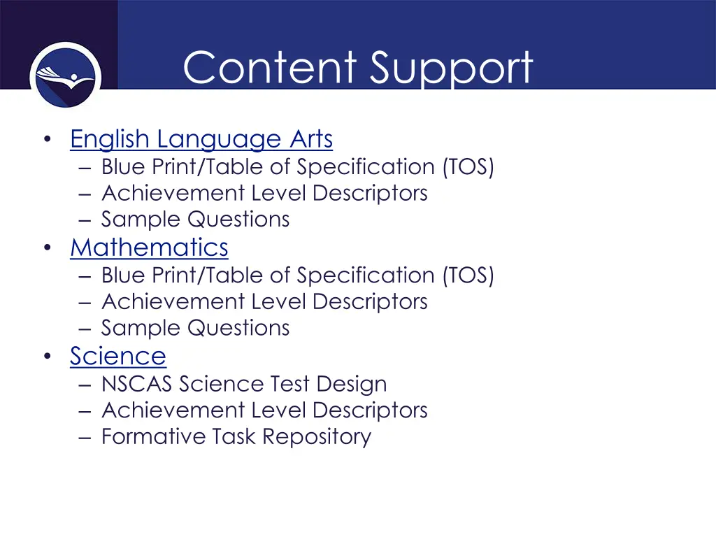 content support